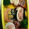 やまfam0610's cooksnap of when they made 妖怪ウォッチ キャラ弁 やまタン.