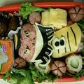 やまfam0610's cooksnap of when they made 妖怪ウォッチ キャラ弁 やまタン.