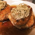 みちゃまろ's cooksnap of when they made 椎茸と蓮根の肉詰め餡かけ.