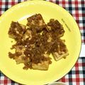 歌那弥's cooksnap of when they made バター香る♪ベーコン餡の豆腐ステーキ.
