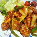 クックIXDQZD☆'s cooksnap of when they made 鶏肉のケチャップ炒め.