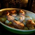 ｸﾏﾘｴ's cooksnap of when they made 鶏肉とジャガイモのオーブン焼き♪.