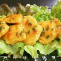 ajikuma's cooksnap of when they made 安い鶏ムネも♪柔らか✿スイチリマヨ焼き✿.