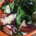 bmbmちゃん's cooksnap of when they made タコときゅうりとワカメの簡単酢の物.