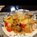 クック7H4XIN☆'s cooksnap of when they made 鶏肉とじゃがいものゆず胡椒炒め.