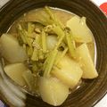 クックQ9STED☆'s cooksnap of when they made カブと豚ひき肉の煮物.