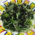 キャップとラム's cooksnap of when they made 埼玉産直！ほうれん草と水菜の海苔和え.