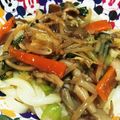 Ciao_Cola's cooksnap of when they made 白だしで簡単♪和風あんかけ焼きうどん♡.