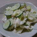 イエローバード's cooksnap of when they made ちぎりキャベツの梅マヨサラダ.