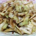 なるこォ's cooksnap of when they made キャベツとちりめんじゃこの炒めもの.