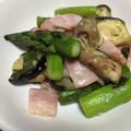 ロロコバタバタ's cooksnap of when they made シソ香る♡和風アスパラベーコン♡.