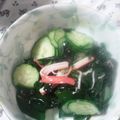 ちぃママ☆ミ's cooksnap of when they made かにかまときゅうりとわかめの酢の物.