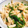 はいね976's cooksnap of when they made 簡単!鶏むね肉de塩チンジャオロース.