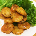 tamoe's cooksnap of when they made モチモチ！じゃがいももちのエビマヨ風☆.