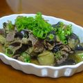 アロエ乳液's cooksnap of when they made 茄子と牛肉の炒め煮.