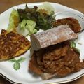 にことん's cooksnap of when they made ポルトガル風ポークサンド★ビファーナ★.