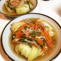 カクタスぽぷら's cooksnap of when they made 餃子の王将の生餃子☆和風餡かけロール白菜.