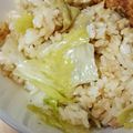 kumachan2007's cooksnap of when they made ツナレタスの塩レモン炒飯.