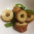クックLI73MO☆'s cooksnap of when they made 簡単！ちくわピーマン炒め.