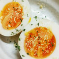 myとんすけ's cooksnap of when they made 簡単！柚子胡椒ドレッシングで半熟煮卵！.