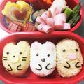 ルルちゃんmam's cooksnap of when they made 簡単！キャラ弁 すみっコぐらし おにぎり.