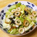 ぽりぽり拓庵's cooksnap of when they made モリモリ食べれるレタスと竹輪の和風サラダ.