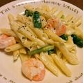 ＴＯＭＯ太郎's cooksnap of when they made 海老とアスパラのゴルゴンゾーラペンネ☆.