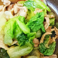 えみま☆'s cooksnap of when they made 豚肉とレタスの焼肉のたれ炒め♪.