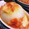 mapletreee's cooksnap of when they made 玉ねぎ丸ごとカップのチーズ焼き.