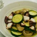 新妻あや's cooksnap of when they made タコとズッキーニのアヒージョ❤️.