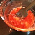 mfmf508's cooksnap of when they made イチゴソース　簡単レンジで90秒！.