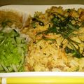 ピュアりんの部屋's cooksnap of when they made 時短！鮭と小松菜のレンジチャーハン.