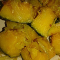 なっしー01's cooksnap of when they made ほくほくかぼちゃと、甘～玉ねぎゴマ炒め.