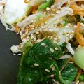 ★きんかん★'s cooksnap of when they made チンゲン菜とにんじんの麺つゆ胡麻和え.