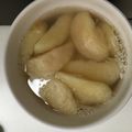 takoyuma's cooksnap of when they made 桃のコンポート.
