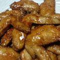 ちっぽいぽい's cooksnap of when they made 手羽先の甘辛煮.