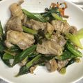 らんち☆'s cooksnap of when they made 鶏モモとネギのフライパンで塩こしょう焼き.