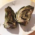 jupiters's cooksnap of when they made アーティチョークのオーブン蒸し焼き.