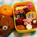 ATENZA's cooksnap of when they made ✿お弁当に✿かまぼこでお花✿【キャラ弁】.