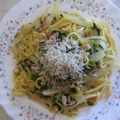 じゅんさる's cooksnap of when they made ベーコンと高菜の和風パスタ.