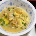 みどりなかつま's cooksnap of when they made 豆腐とちくわの卵とじ☆揚げ玉入り☆.