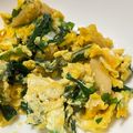 YU-ZEN's cooksnap of when they made 節約☆絶対鳥皮で作ってね　ニラたまご☆.