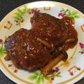 sugarpepper's cooksnap of when they made ほっこり＊あつあつ煮込みハンバーグ.