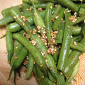 ちゃぎー's cooksnap of when they made 簡単\ ♪♪ /いんげんの胡麻和え.