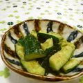 赤い電話's cooksnap of when they made 簡単☆やみつききゅうり.