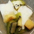 よしゆか62's cooksnap of when they made ひな祭りに♡いちごの簡単ブランマンジェ♡.
