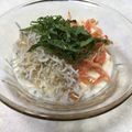 クックI6NLMD☆'s cooksnap of when they made 桜エビのしらす冷奴.