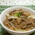 赤い電話's cooksnap of when they made ☆とても簡単！牛丼☆.