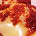 ゆま猫's cooksnap of when they made 豪華♡Wチーズの絶品イタリアンハンバーグ.
