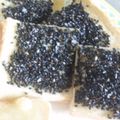 聖まま３'s cooksnap of when they made 簡単☆黒ごまトースト.